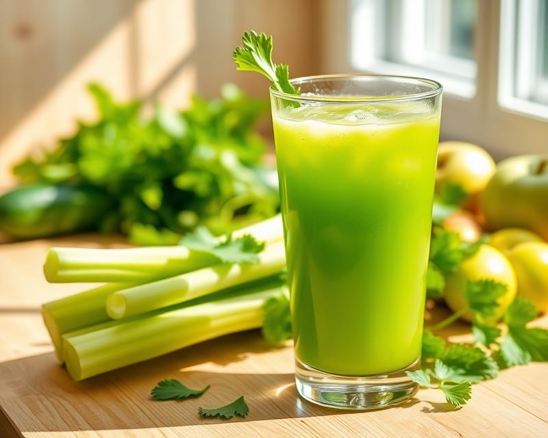 Koktajl z selera naciowego – zdrowe właściwości i korzyści